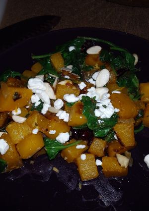 A picture of Butternut Squash & Spinach.