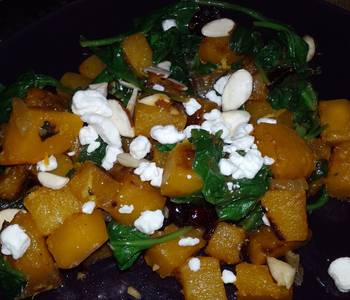 New Recipe Butternut Squash  Spinach Home Style
