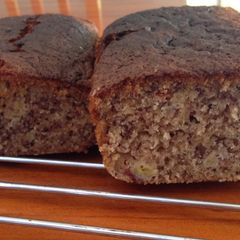 A picture of Gluten Free Banana Bread (2 loaves).
