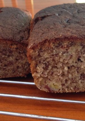 A picture of Gluten Free Banana Bread (2 loaves).
