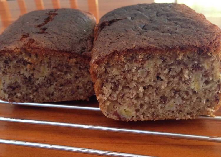 Step-by-Step Guide to Prepare Super Quick Gluten Free Banana Bread (2 loaves)