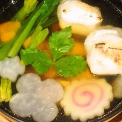 A picture of Ozouni with Lots of Dashi.