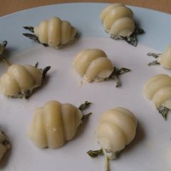 A picture of Vickys Halloween Stuffed Slugs! GF DF EF SF NF.