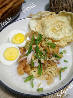 Foto resep Bubur Ayam Praktis dari Nasi...Gurihhh