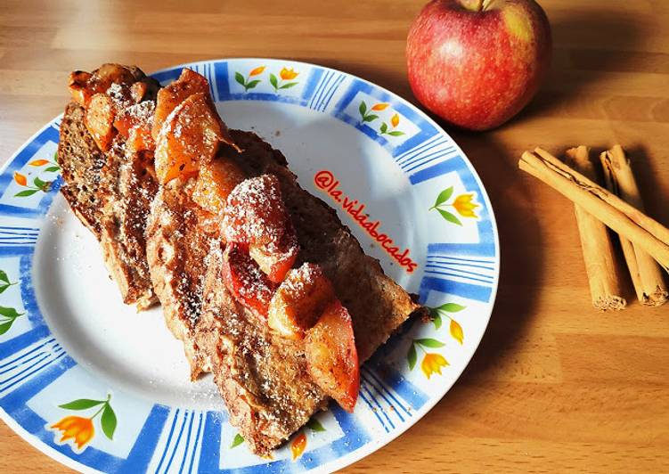 Tostadas Francesas estilo “Tarta de Manzana”