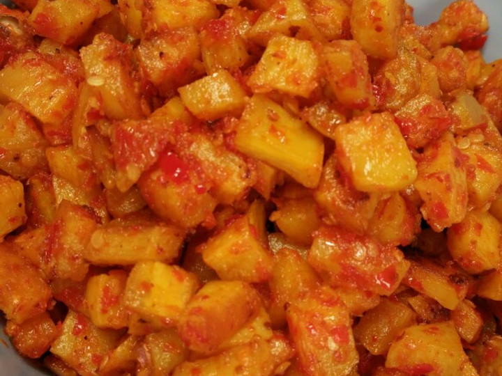 Cara Gampang Membuat Sambel goreng ubi yang Menggugah Selera