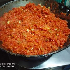 A picture of Carrot halwa without milk.