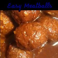 A picture of Bri's Crock pot Party Meatballs.
