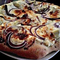 A picture of Crispy, Crusty, Pizza Dough.