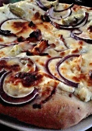 A picture of Crispy, Crusty, Pizza Dough.