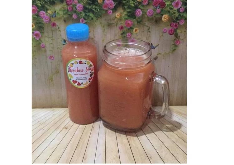 Cara Gampang Menyiapkan Diet Juice Guava Star Fruit Tomato Lemon Persimmon Dates Anti Gagal