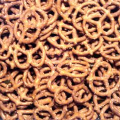 A picture of spicey pretzels.