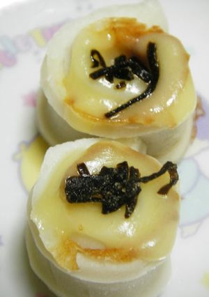 A picture of Shio-Kombu and Cheese with Chikuwa Drinking Appetizer.