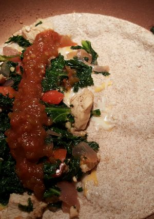 A picture of "KALE"sadilla.