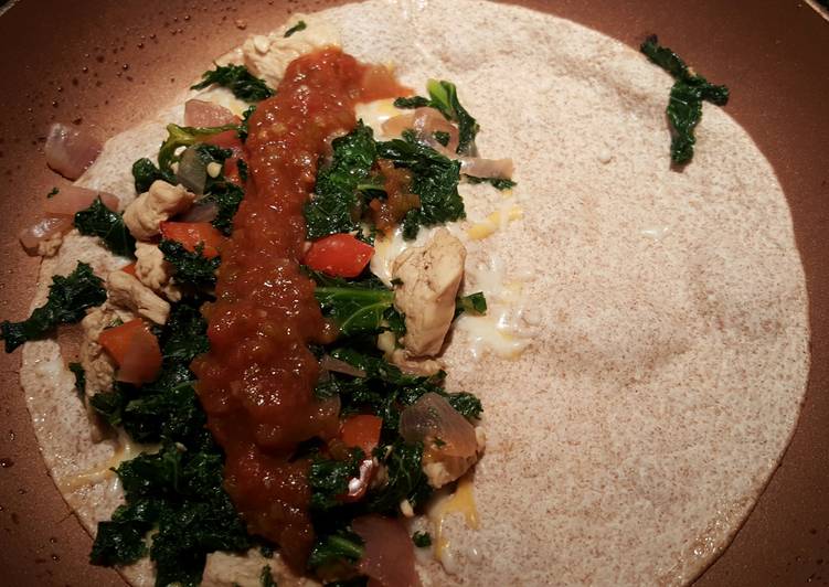 Step-by-Step Guide to Make Any-night-of-the-week &#34;KALE&#34;sadilla