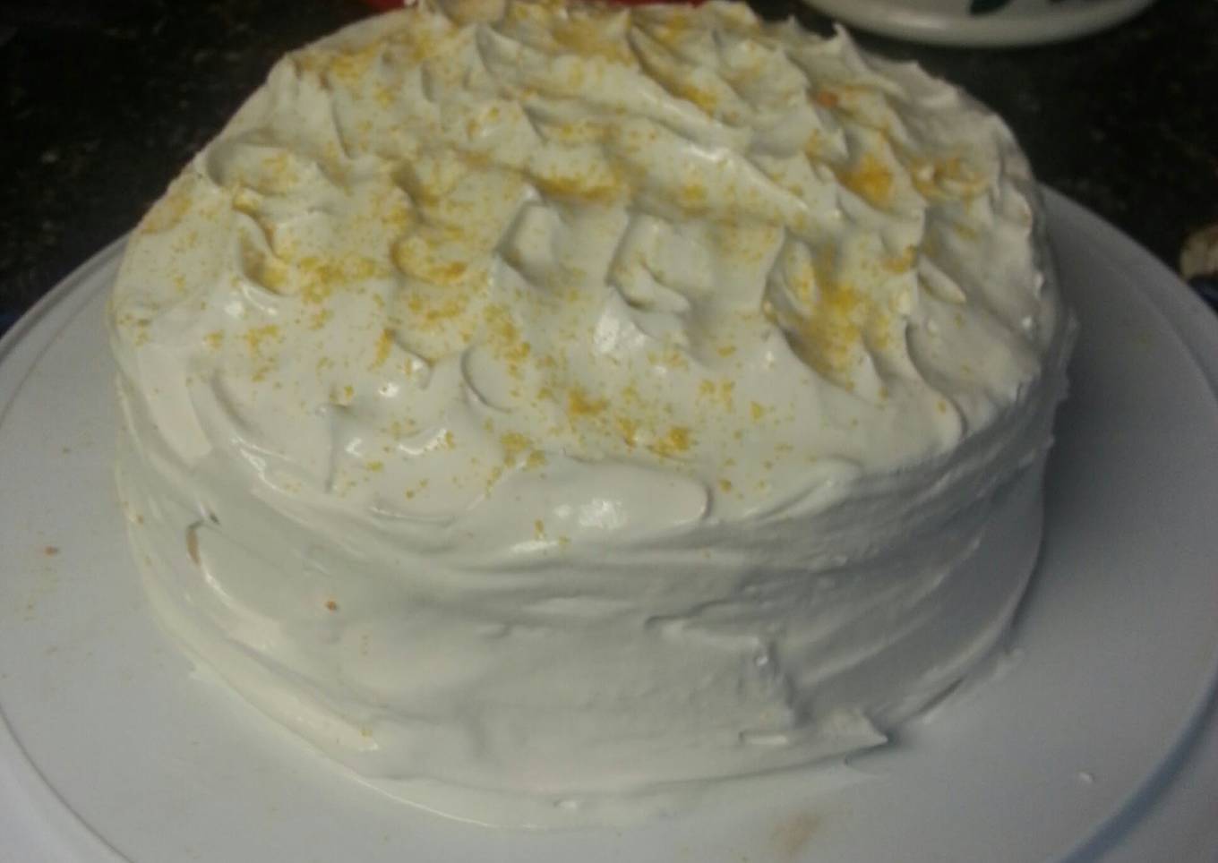 Lemon icebox cake