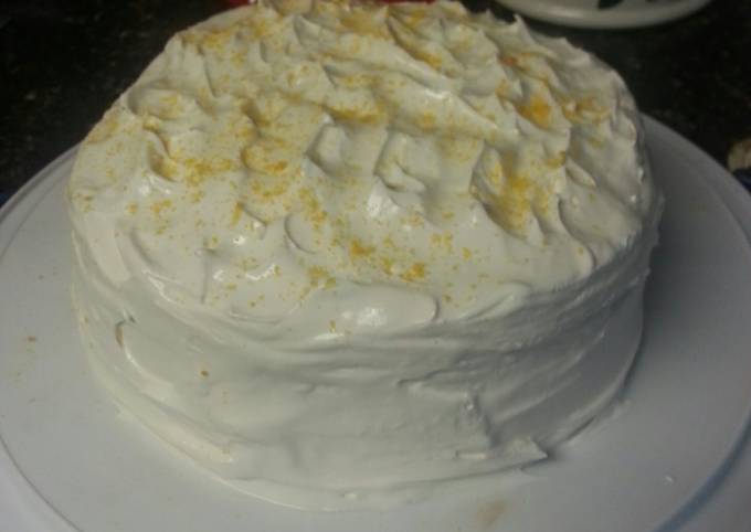 Lemon icebox cake