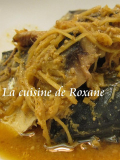 A picture of Mackerel Simmered in Sesame seeds and Miso.