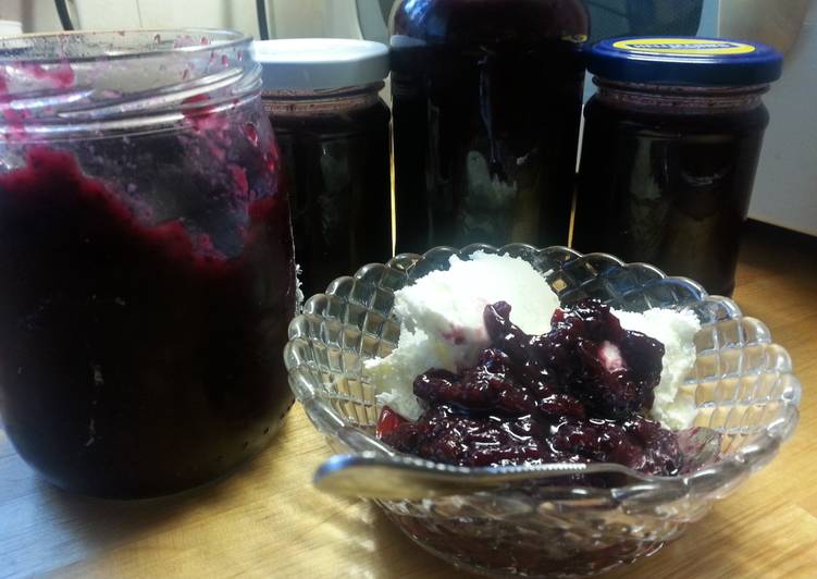Recipe: Yummy Lingonberries and bruberry jams