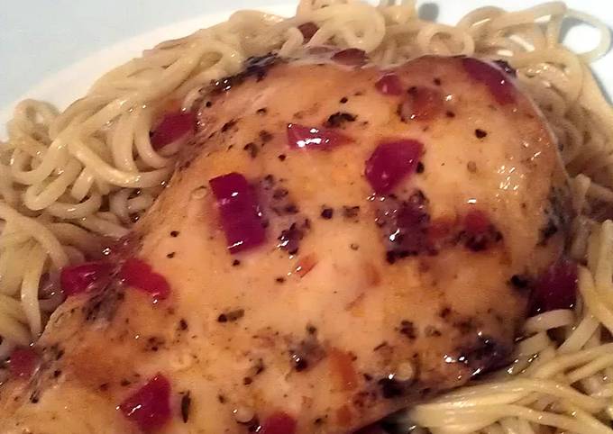 Steps to Make Quick Vickys Sweet Chilli Chicken &amp; Noodles, GF DF EF SF NF