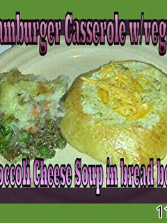 A picture of Hamberger Cassorole aka Shephards Pie.