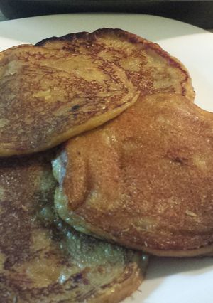 A picture of Plantain Pancakes.