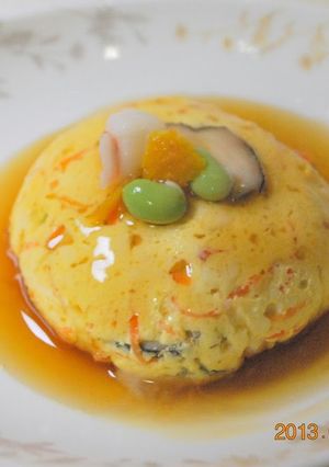 A picture of Easy Giseidofu with Tofu and Egg.
