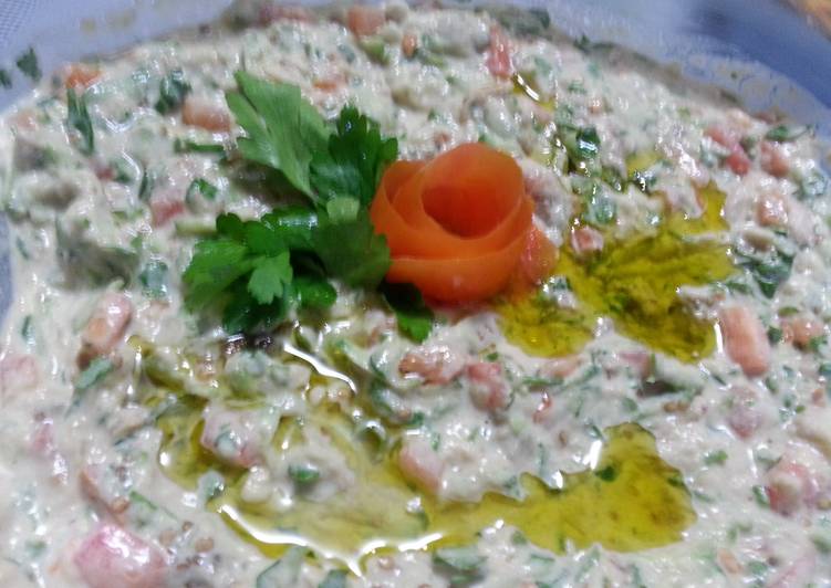 طريقة عمل سلطة بابا غنوج