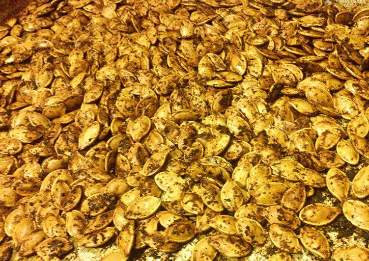 Recipe of Perfect Roasted Pumpkin Seeds