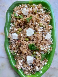 பட்டாணி பனீர் பிரியாணி (Pattani paneer biryani recipe in tamil) செய்முறை முக்கிய புகைப்படம்