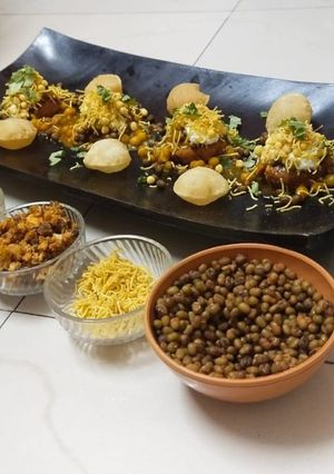 પાણી પૂરી પકોડા ચાટ રેસીપી મુખ્ય ફોટો