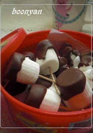 A picture of For Valentine's Day -- Super Easy Chocolates.