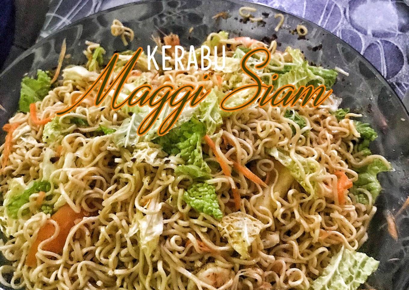 Resepi Kerabu Maggi Siam Yang Lazat Dan Ringkas Resepi Orang Kampung