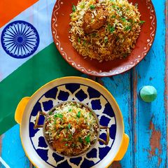 Handi Chicken Biriyani A picture of Handi Chicken Biriyani.