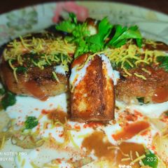 A picture of Chatpata Aloo Tikki.