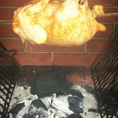 A picture of Simple bbq chicken roast.