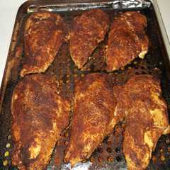 A picture of Baked Galena Street Chicken.
