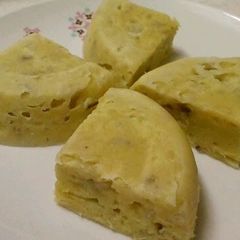 A picture of Microwaved Moist Steamed Banana Cake.