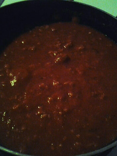 A picture of Easy Ground Turkey Spaghetti Sauce.