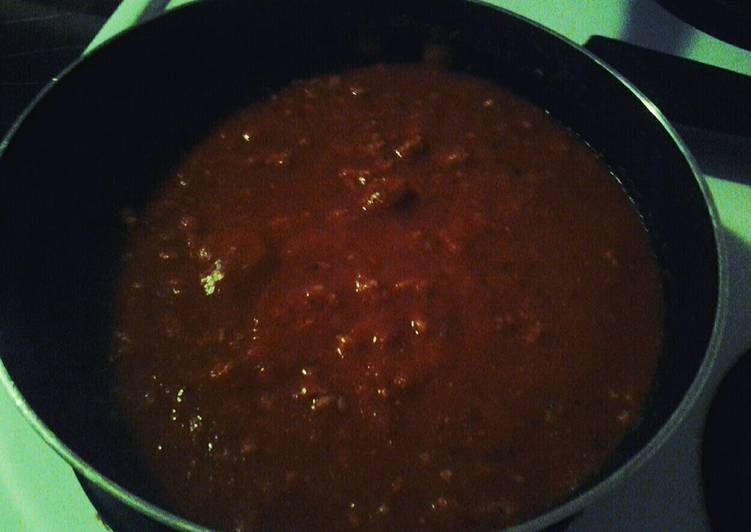 Recipe of Tasty Easy Ground Turkey Spaghetti Sauce