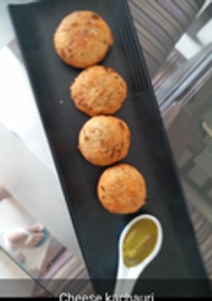 A picture of Veg donuts.
