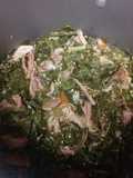 Collard Greens with Smoked Turkey Leg