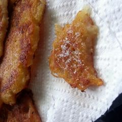 potato cakes (polish) A picture of potato cakes (polish).