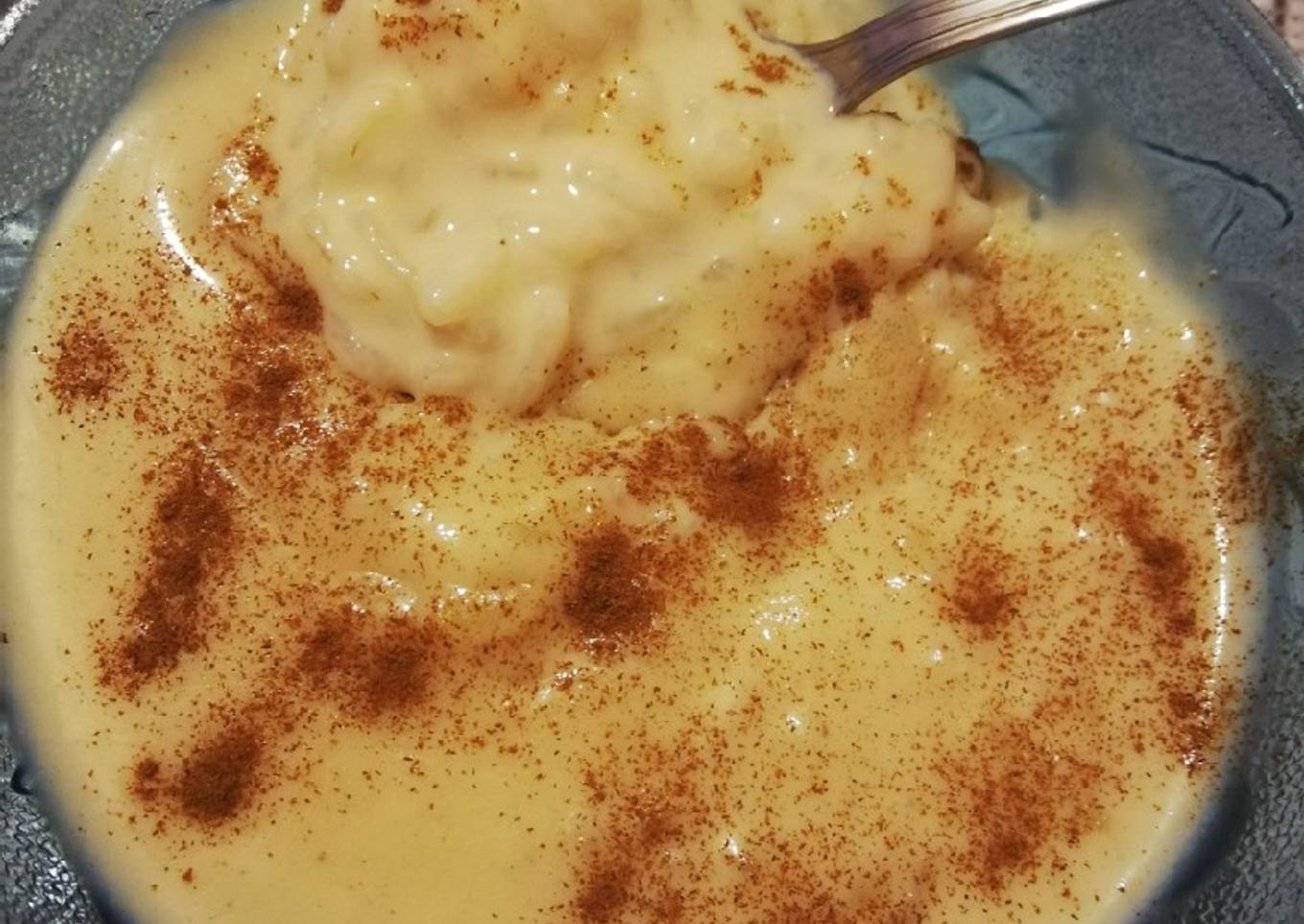 Arroz con leche condensada