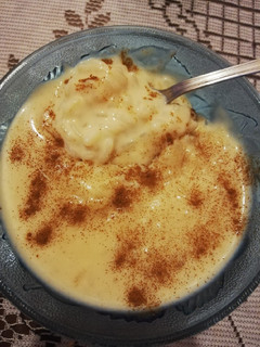Una foto de Arroz con leche condensada