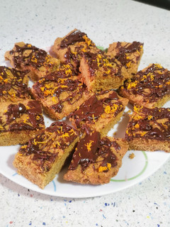 Una foto de Galletas de chocolate y naranja