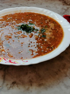 صورة لوصفة وصفة عدس احمر 🍲 حار الله الله يوالم هذا البرد 😋
