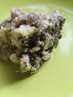 Una foto de Brócoli con crema de avellanas