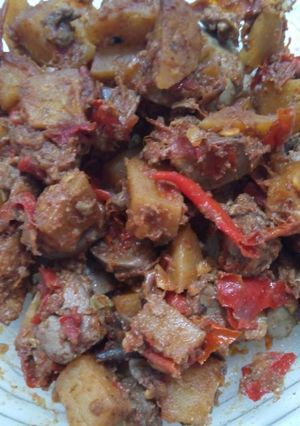 Foto resep Sambalado Hati Kentang