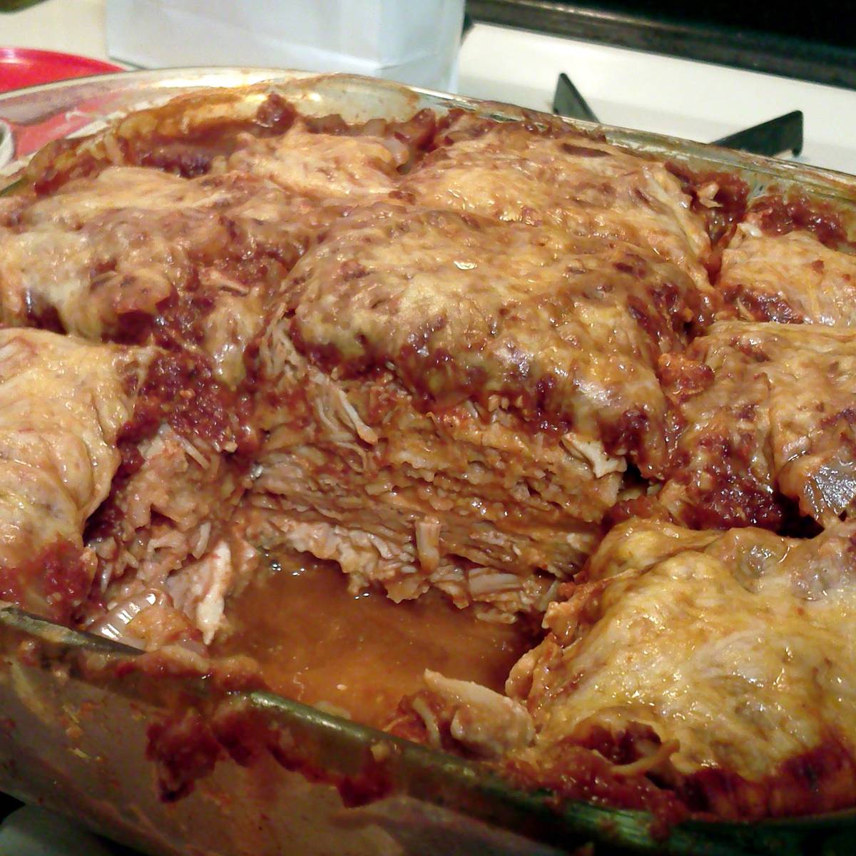 Pampered Chef Mexican Chicken Lasagna Recipe